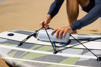 Thumbnail for CBC 10' Marlin Fishing Paddleboard SUP Package w/ Rod & Gear Rack - Good Wave