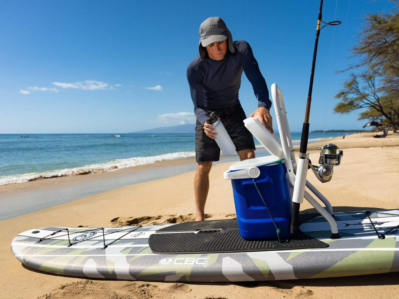 Sup fishing on sale rack
