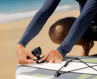 Thumbnail for CBC 10' Marlin Fishing Paddleboard SUP Package w/ Rod & Gear Rack - Good Wave