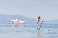 Thumbnail for Aqua Marina 8’0″ VIBRANT Youth 2022 Kids Inflatable Paddle Board SUP - Good Wave