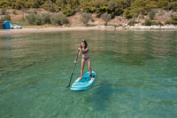Thumbnail for Aqua Marina 8’0″ VIBRANT Youth 2022 Kids Inflatable Paddle Board SUP - Good Wave