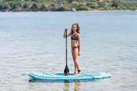 Thumbnail for Aqua Marina 8’0″ VIBRANT Youth 2022 Kids Inflatable Paddle Board SUP - Good Wave