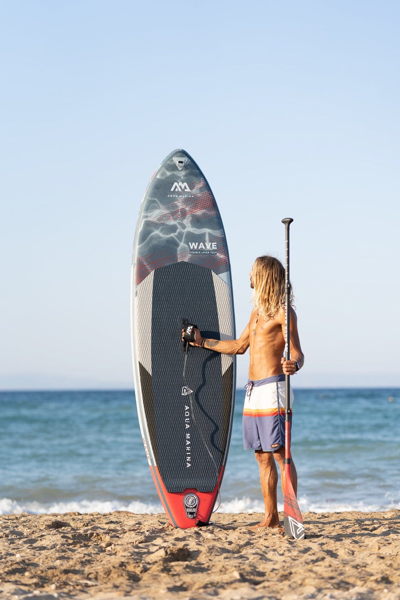Aqua Marina 8’8″ WAVE Surf 2022 Surfing Inflatable Paddle Board SUP - Good Wave