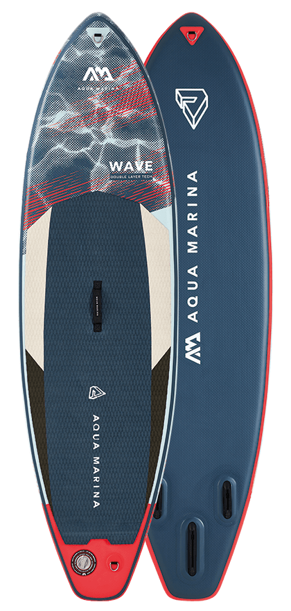 華麗 Aqua Marina 8'8″ WAVE Surf 2022 Surfing Inflatable Paddle サーフィン・ボディボード