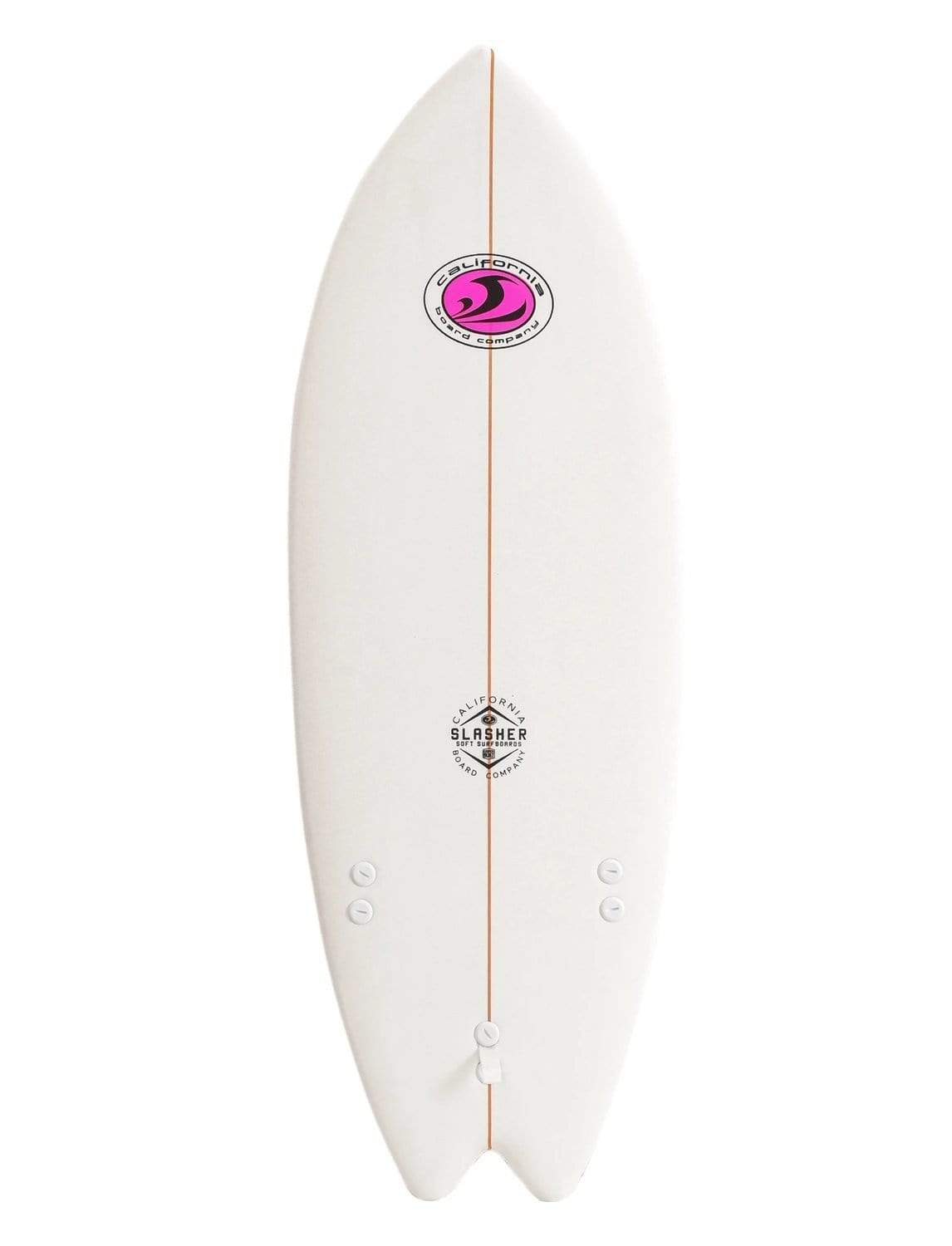 5'2" CBC Slasher Foam Fish Surfboard 9