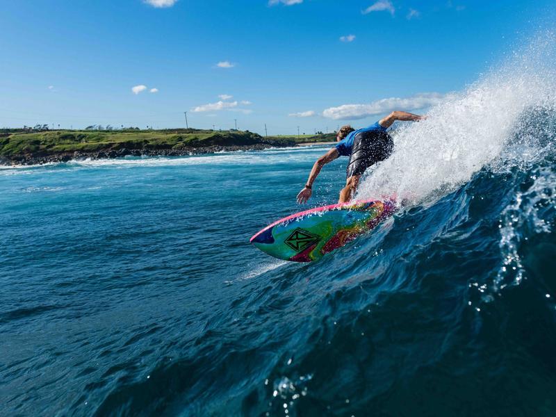 5'2" Scott Burke Fish Foam Surfboard 5