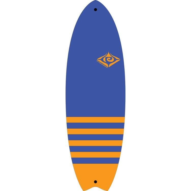 5'6 Progressive Soft Top Fish Surfboard