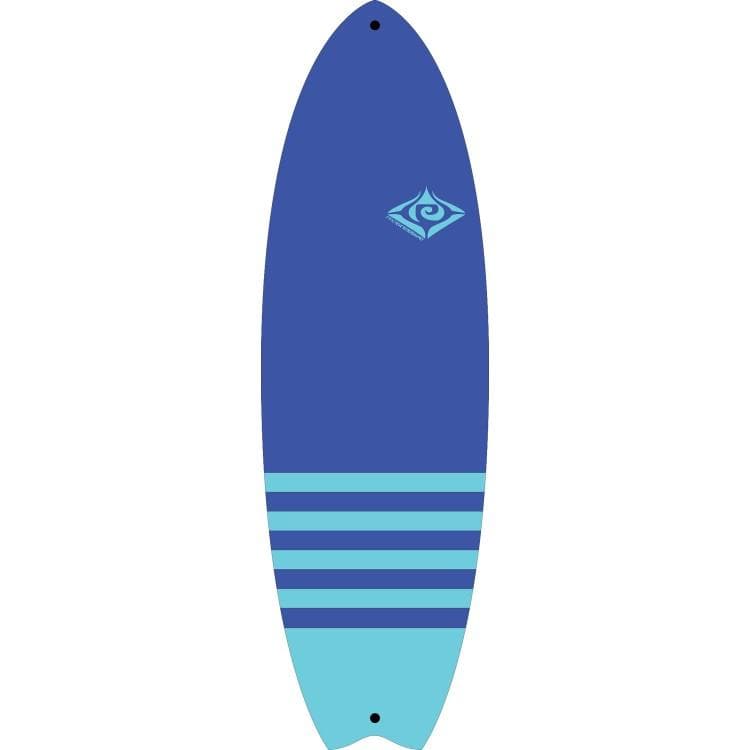 6'6 Progressive Soft Top Fish Surfboard