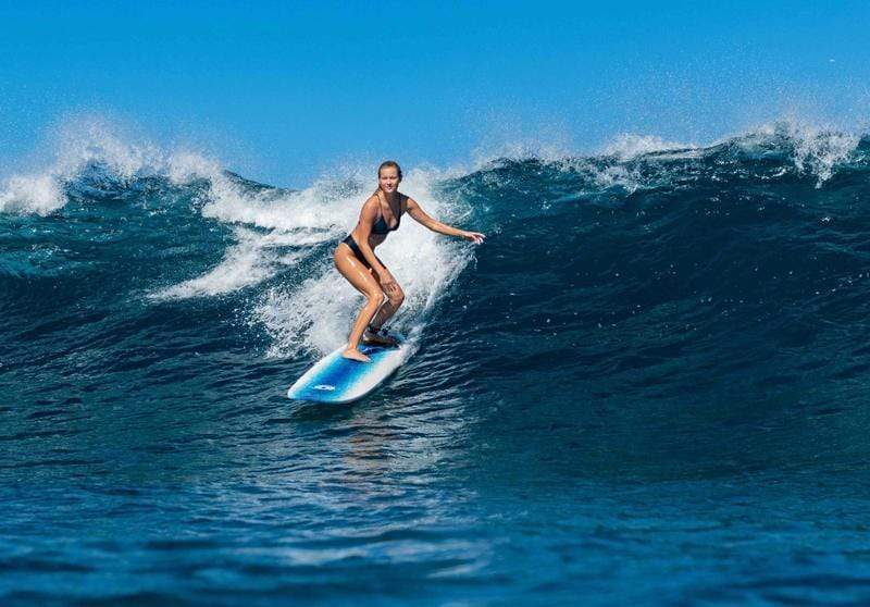 8' CBC "California 96" Foam Surfboard surfing 2 woman