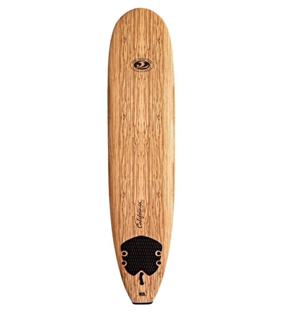 9' CBC "California 108" Classic Wood Graphic Foam Surfboard