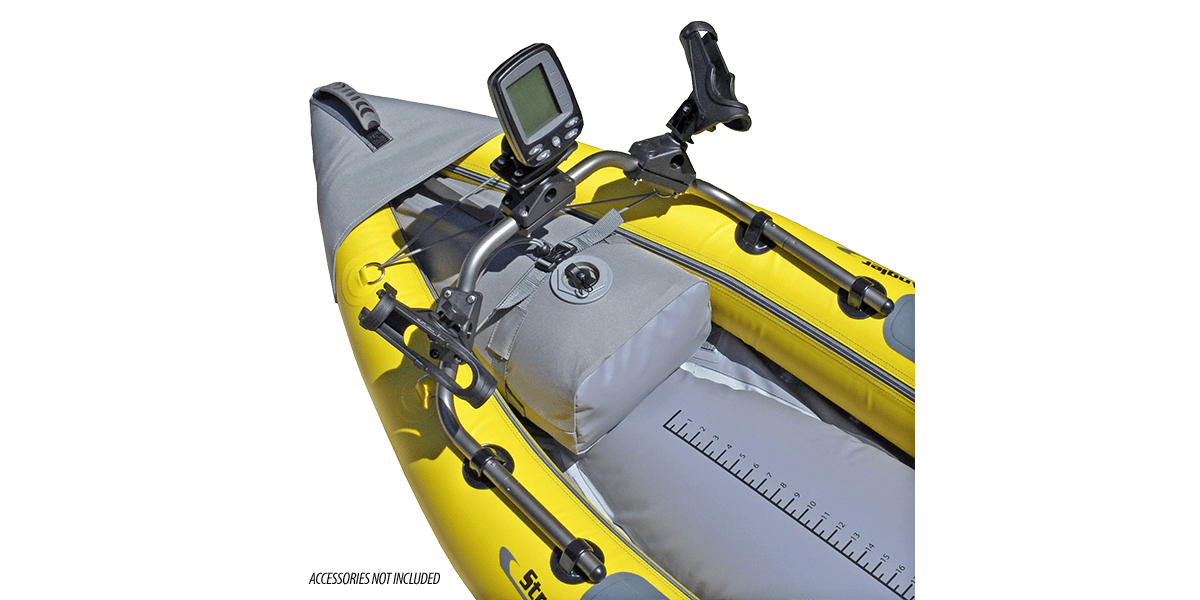 inflatable kayak fishing rod holder Advanced Elements 9'8" StraightEdge™ Angler Inflatable Kayak