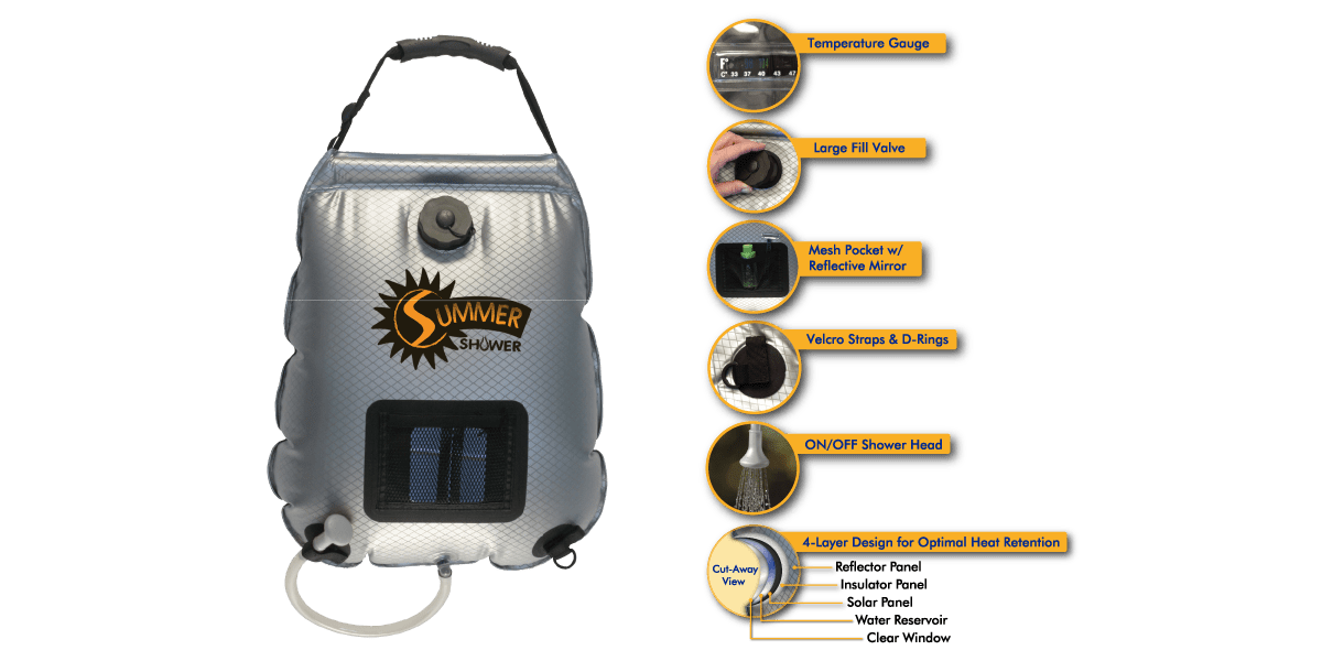 Advanced Elements Summer Shower 5 Gallon - Good Wave