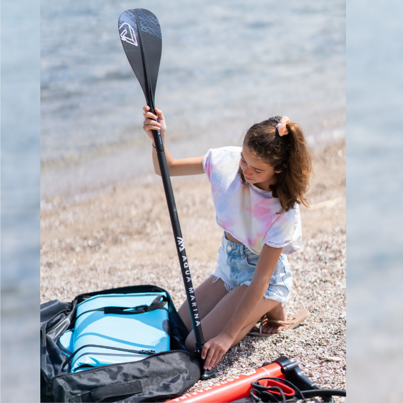 Aqua Marina  ACE 2023 Adjustable Aluminum SUP Paddle for Kids lifestyle