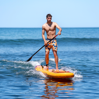 Thumbnail for Aqua Marina 10’10” Fusion 2023 Inflatable Paddle Board SUP lifestyle