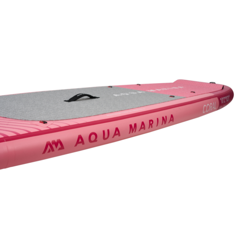 Aqua Marina 10’2” Coral 2023 Inflatable Paddle Board All-Around Advanced Raspberry thickness