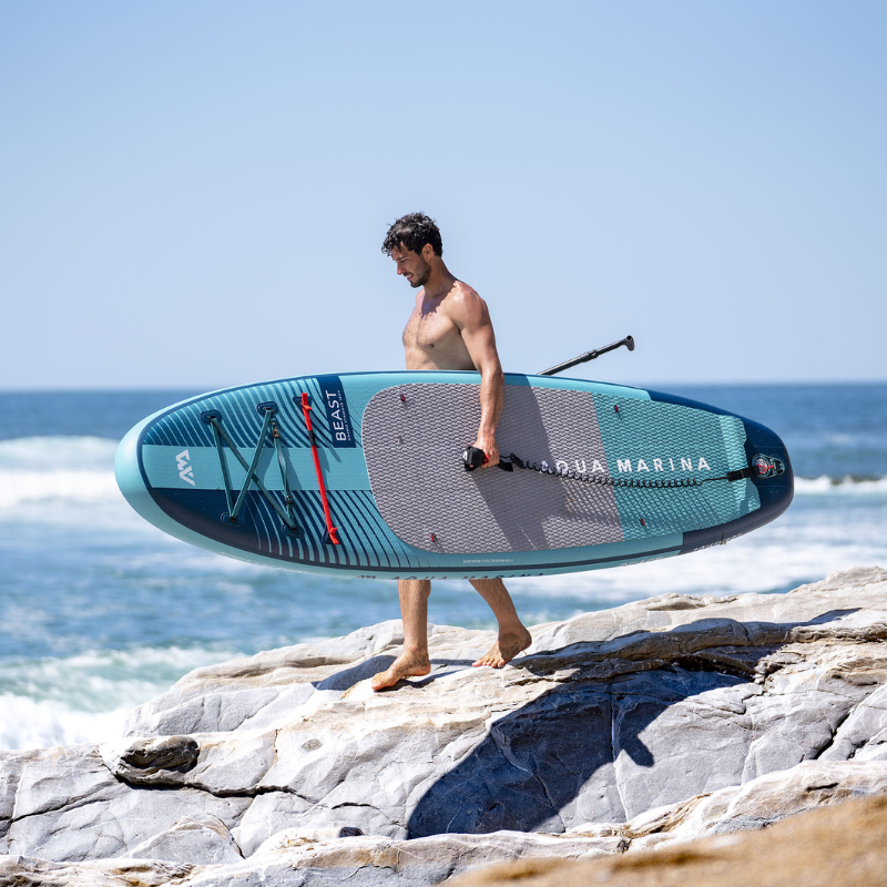 Aqua Marina 10\'6” Beast 2023 Inflatable Paddle Board All-Around Advanced SUP  | Good Wave