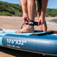 Thumbnail for Aqua Marina 10’6” Beast 2023 Inflatable Paddle Board All-Around Advanced coil leash