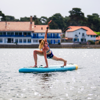 Thumbnail for Aqua Marina 10’8” Dhyana 2023 Fitness Inflatable SUP in water