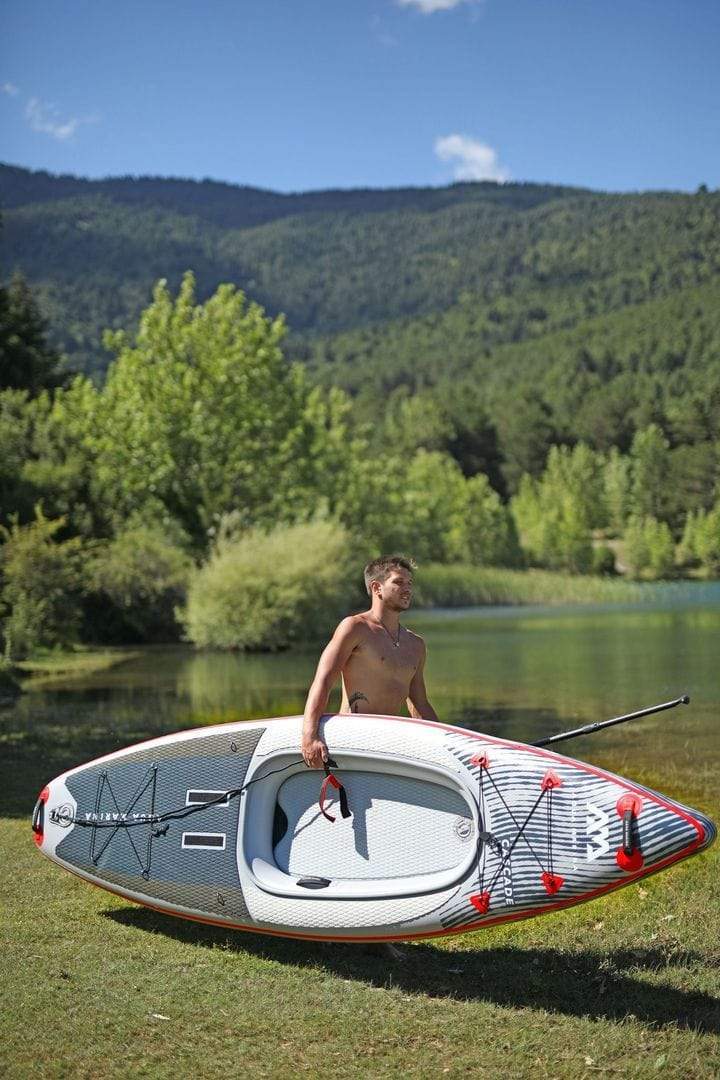 Aqua Marina 11'2" Cascade 2021 All-Around iSUP Inflatable Hybrid Kayak - Good Wave