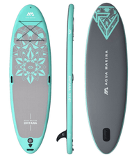 Thumbnail for Aqua Marina 11’0″ Dhyana 2021 Fitness Inflatable Paddle Board SUP - Good Wave