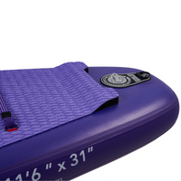 Thumbnail for Aqua Marina 11’6” Coral 2023 Touring Inflatable Paddle Board Night Fade built-in kick pad
