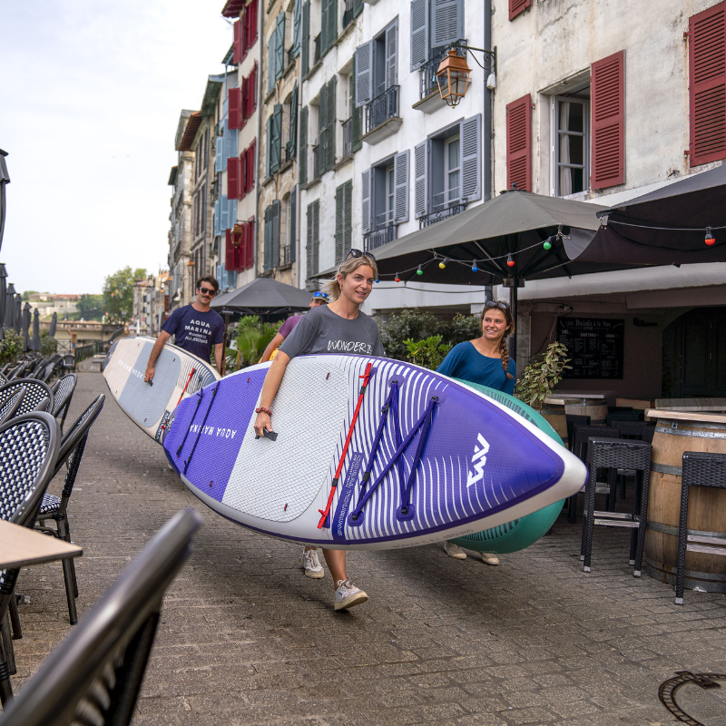 Aqua Marina 11’6” Coral 2023 Touring Inflatable Paddle Board Night Fade size