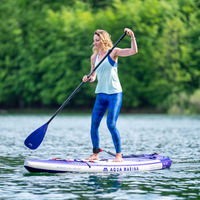 Thumbnail for Aqua Marina 11’6” Coral 2023 Touring Inflatable Paddle Board Night Fade lifestyle