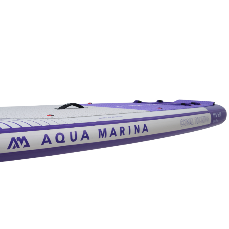 Aqua Marina 11’6” Coral 2023 Touring Inflatable Paddle Board Night Fade thickness and handle