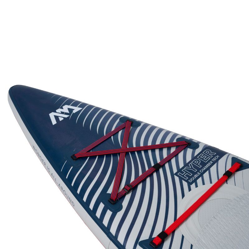 Aqua Marina 11'6" Hyper 2023 Touring Inflatable Paddle Board Navy bungee system