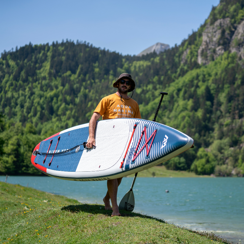 Aqua Marina 11'6" Hyper 2023 Touring Inflatable Paddle Board Navy size