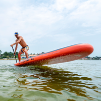 Thumbnail for Aqua Marina 12’0” Atlas 2023 Inflatable Paddle Board All-Around-Advanced in action