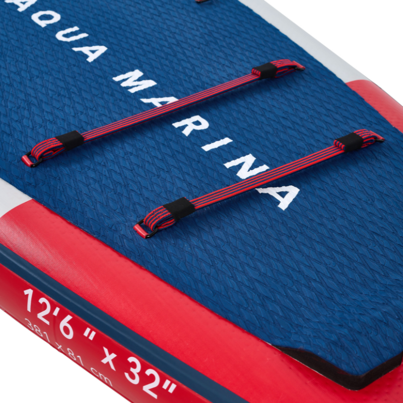 Aqua Marina 12'6" Hyper 2023 Touring Inflatable Paddle Board Navy cord