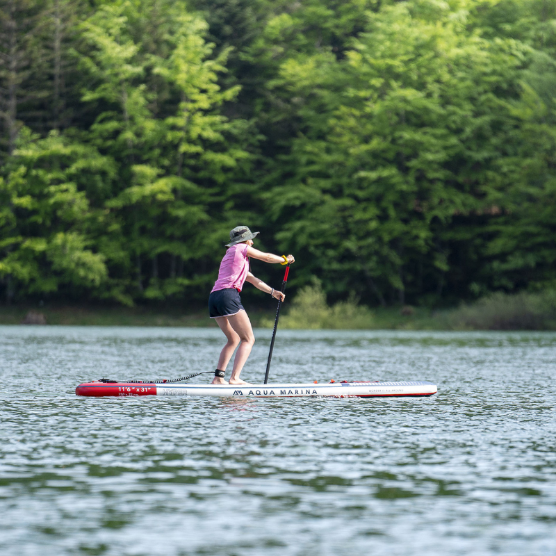 2022 Aquaglide Roam 12'6 Inflatable Stand Up Paddle Board Package - Board  Bag