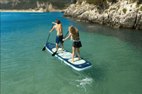 Thumbnail for Aqua Marina 14' Super Trip Tandem Inflatable SUP beach 4