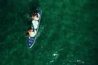 Thumbnail for Aqua Marina 14' Super Trip Tandem Inflatable SUP beach 3