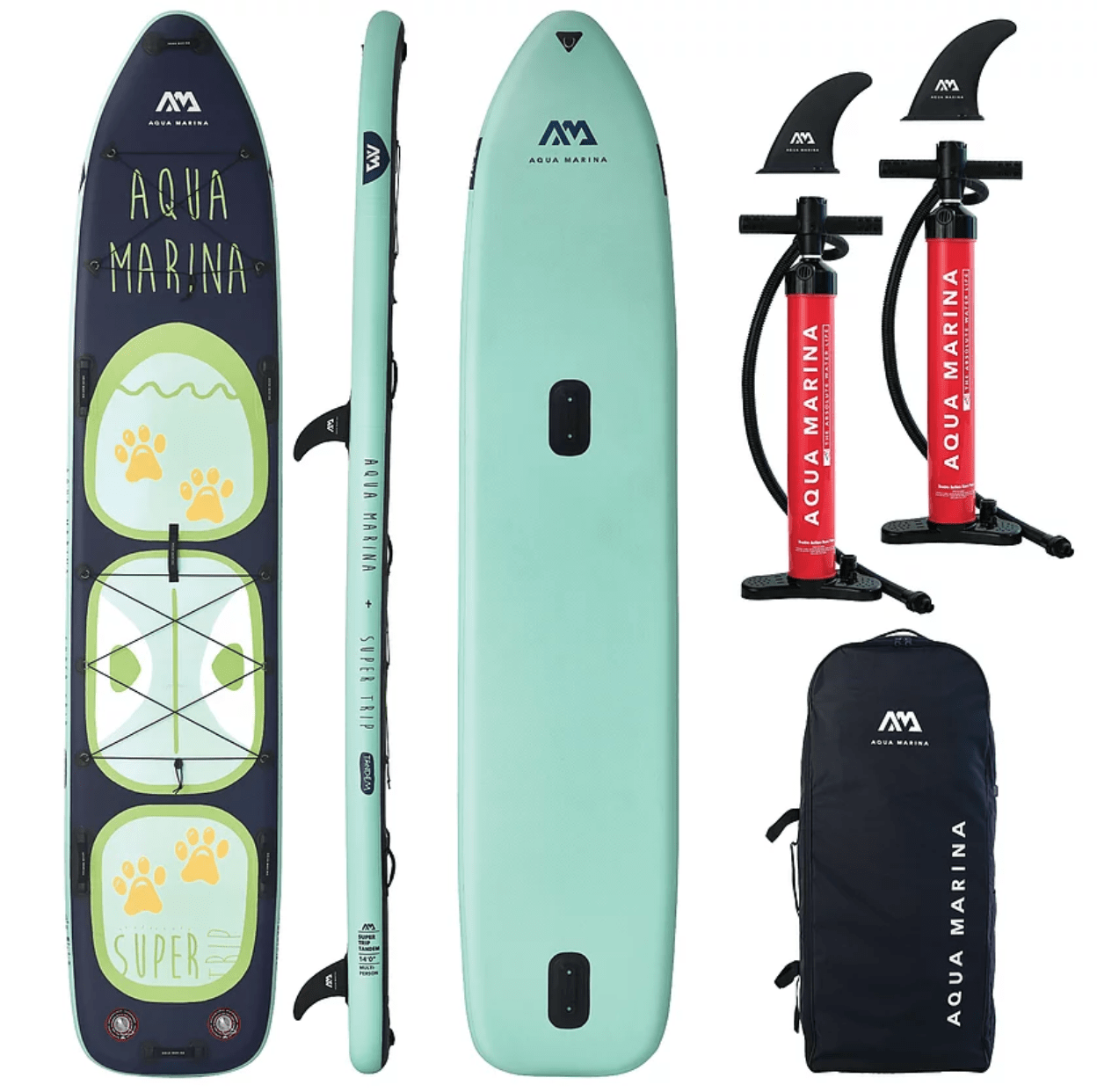 Aqua Marina 14' Super Trip Tandem Inflatable SUP