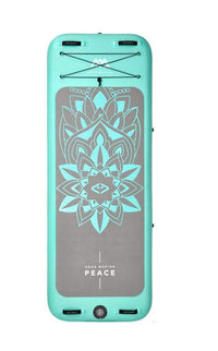 Thumbnail for Aqua Marina 8’2” Peace 2020 Fitness Inflatable Floating Yoga Mat - Good Wave