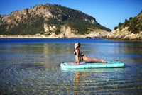 Thumbnail for Aqua Marina 8’2” Peace 2020 Fitness Inflatable Floating Yoga Mat - Good Wave