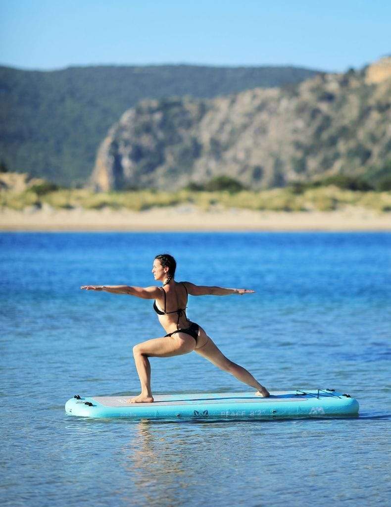Aqua Marina 8'2” Peace 2020 Fitness Inflatable Floating Yoga Mat