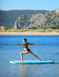 Thumbnail for Aqua Marina 8’2” Peace 2020 Fitness Inflatable Floating Yoga Mat - Good Wave