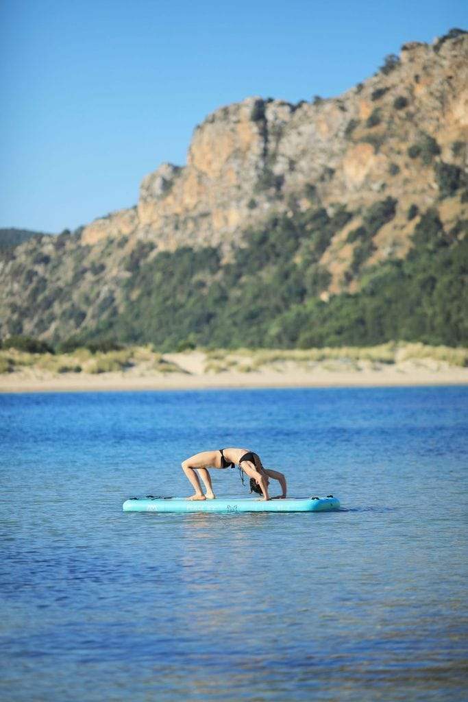 Aqua Marina 8’2” Peace 2020 Fitness Inflatable Floating Yoga Mat - Good Wave
