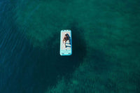 Thumbnail for Aqua Marina 8’2” Peace 2020 Fitness Inflatable Floating Yoga Mat - Good Wave