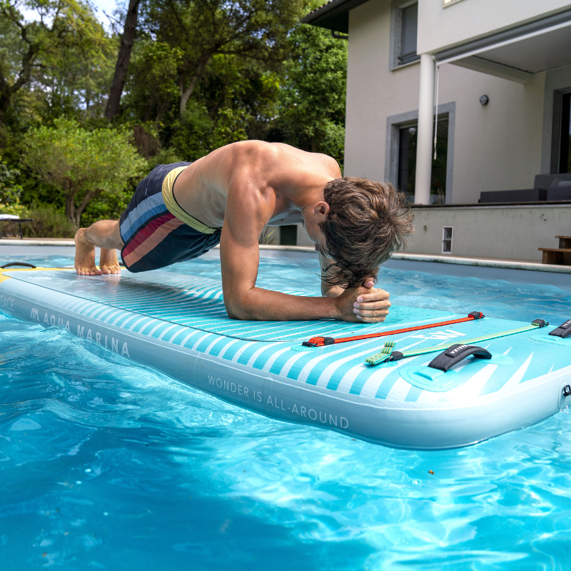 Aqua Marina 8’2” Peace 2023 Fitness Inflatable Floating Yoga Mat exercise