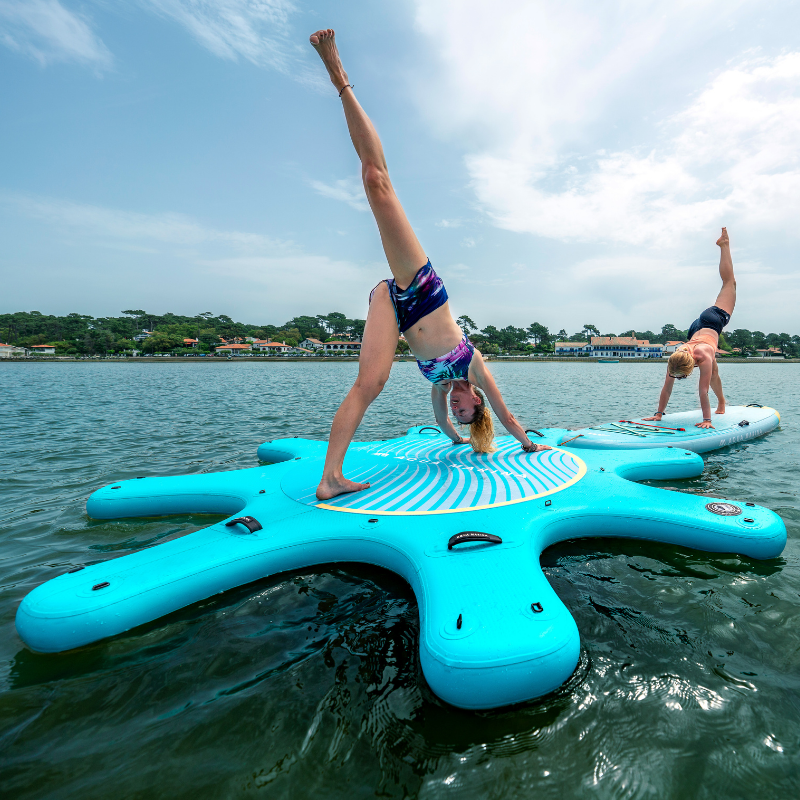 Aqua Marina 9'6" Yoga Dock 2023 Fitness Inflatable SUP workout