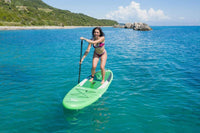 Thumbnail for Aqua Marina 9’10” Breeze 2022 Inflatable Paddle Board All-Around SUP - Good Wave