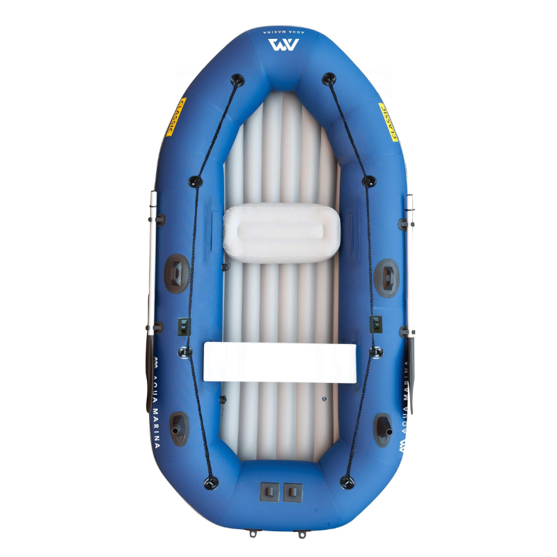 Person Inflatable Pontoon Raft With Motor