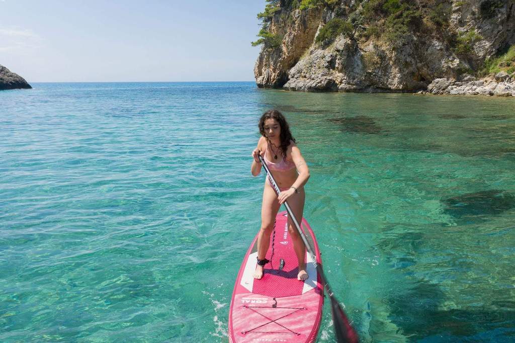 Aqua Marina 10’2” Coral 2021 Inflatable Paddle Board All-Around Advanced SUP - Good Wave