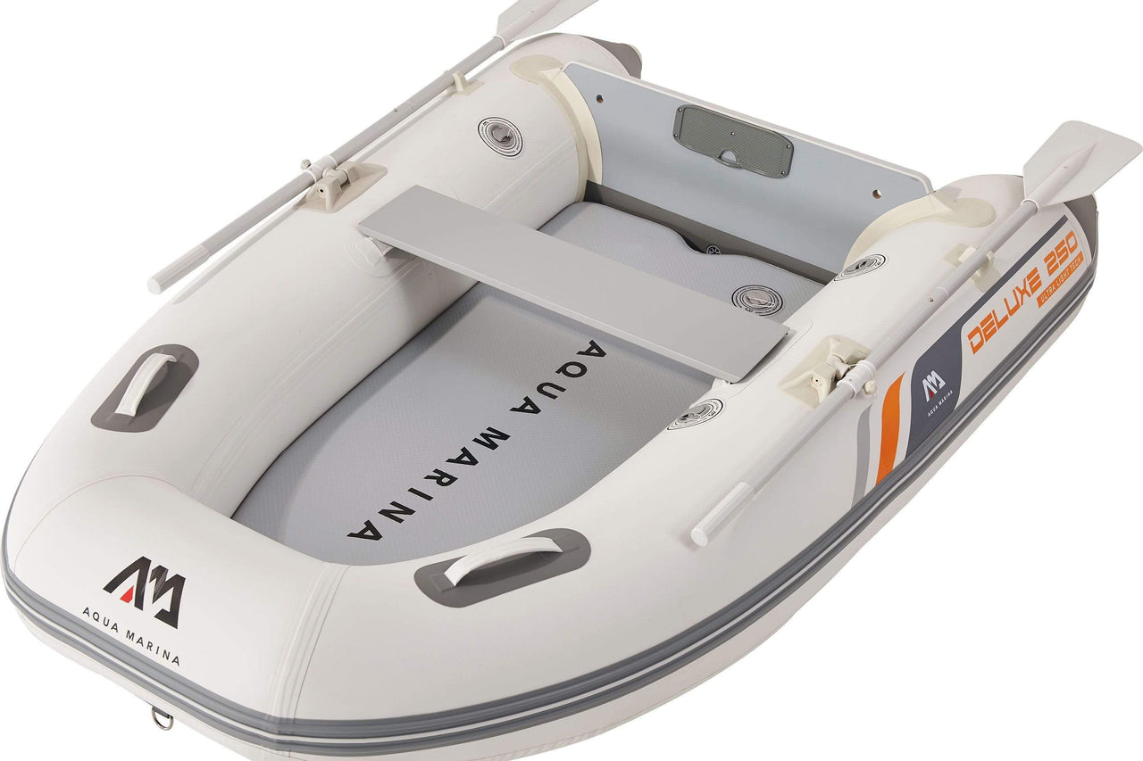 Aqua Marina 8’2″ x 55″ Deluxe 250 2021/2022 U-Type Inflatable Speed Boat Yacht - Good Wave