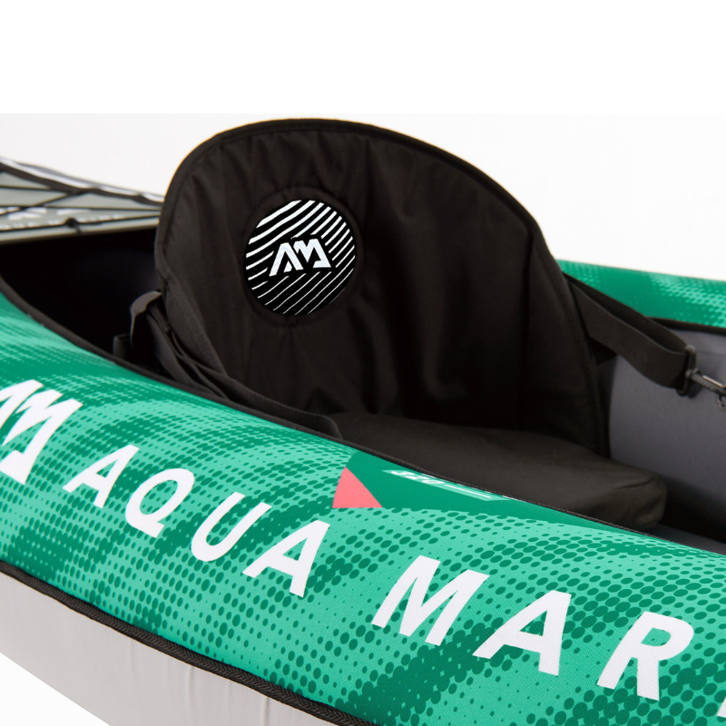 Aqua Marina Kayak High-Back Seat with Spongy Cushion Black One Size Inflatable Kayaks