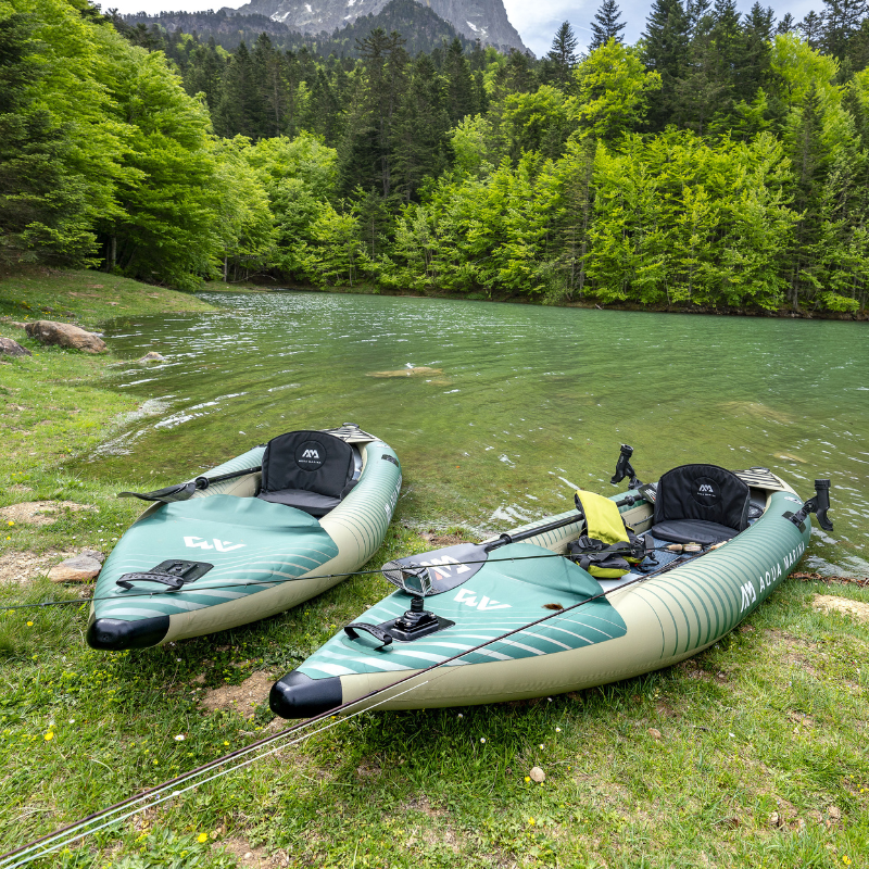 Aqua Marina Kayak High-Back Seat with Spongy Cushion Black One Size Inflatable Kayaks